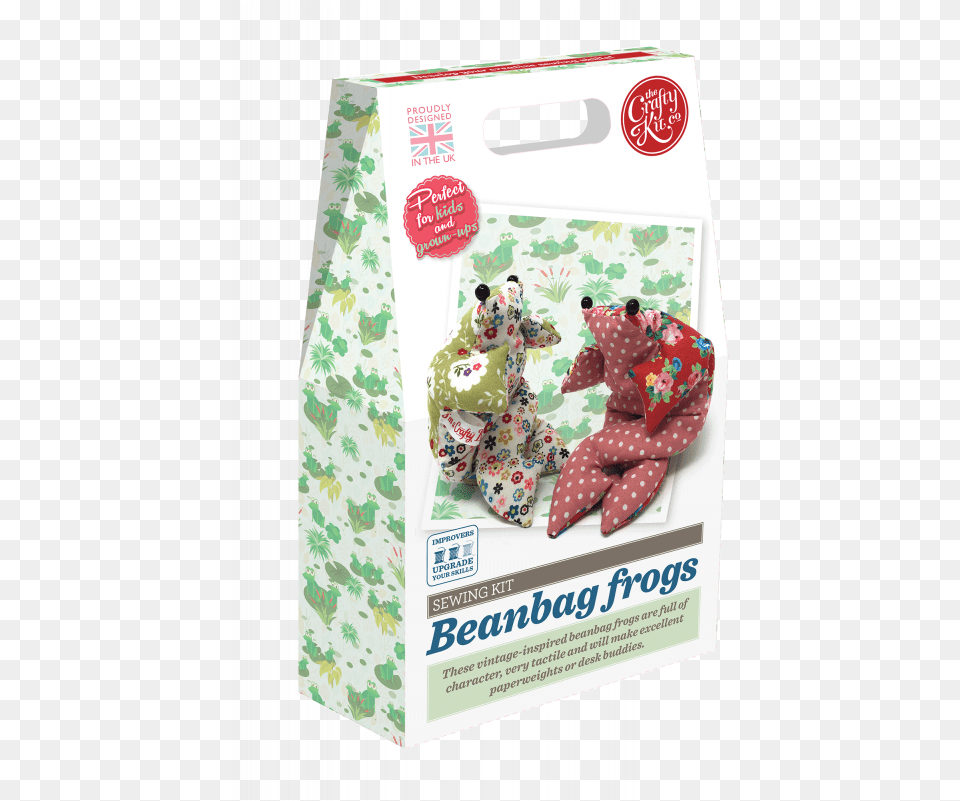 Beanbag Frog Sewing Kit, Plush, Toy, Box Free Png