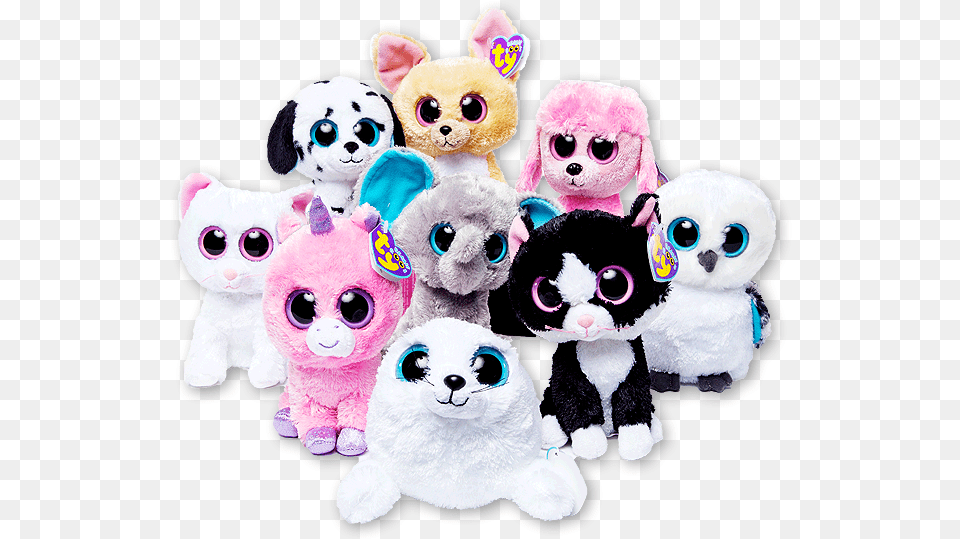Beanie Babies Logo Cute Stuffed Animals Ty, Plush, Toy, Teddy Bear Free Png Download
