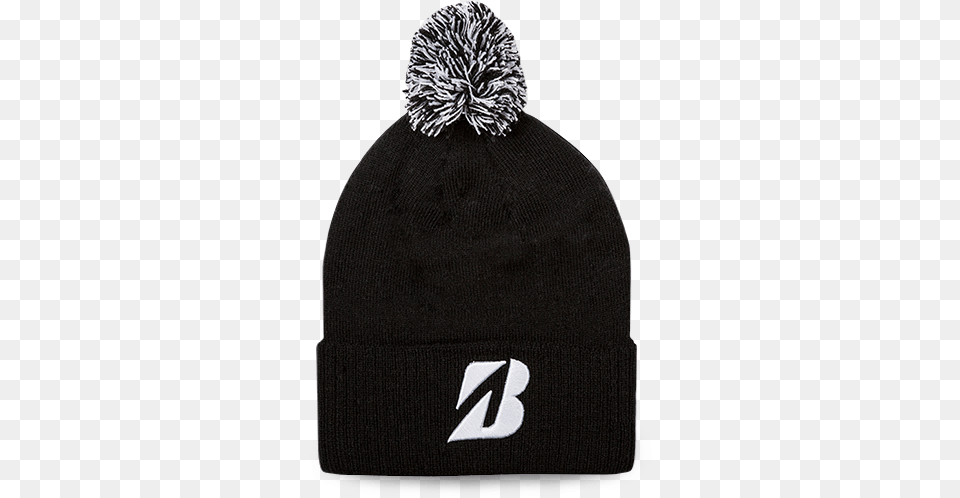 Beanie Bridgestone Golf, Cap, Clothing, Hat, Knitwear Png Image