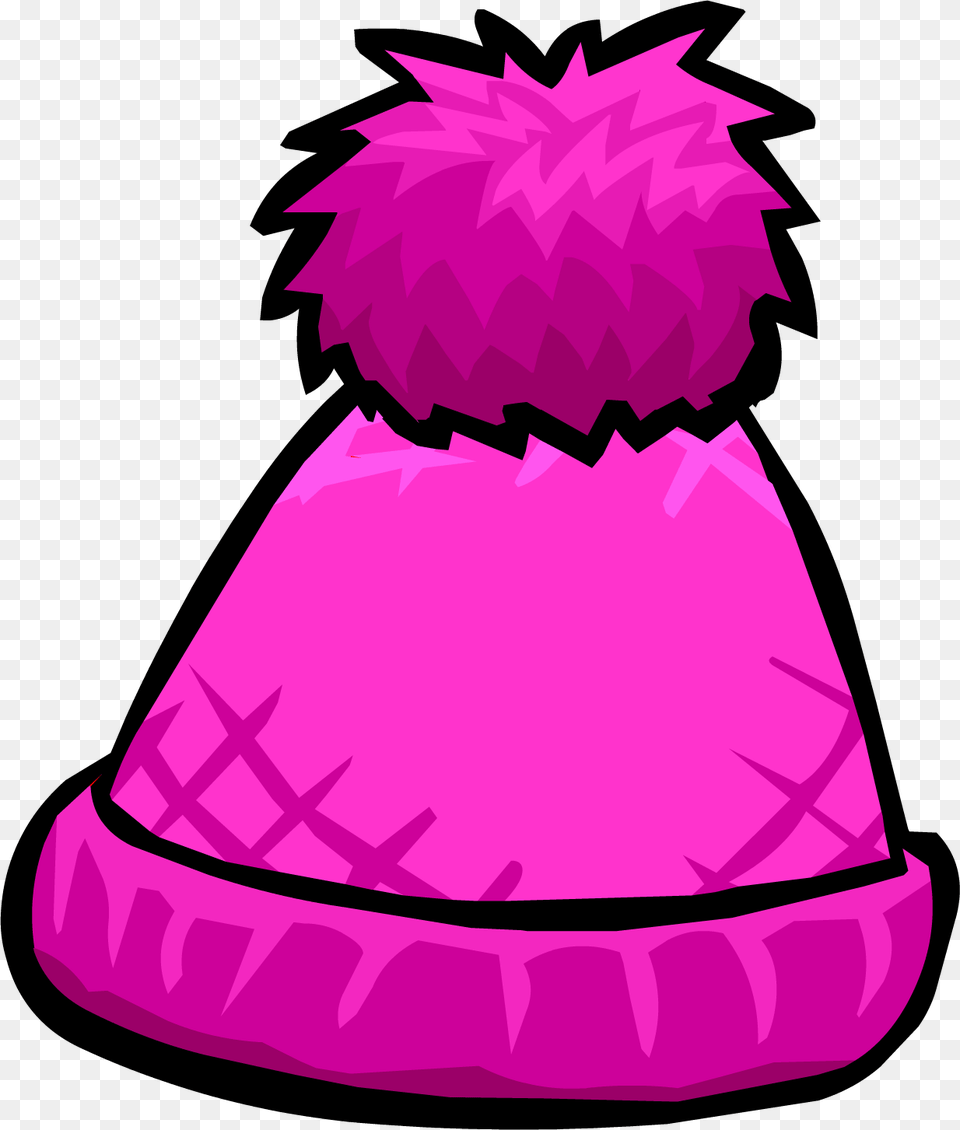 Beanie Clipart Pinguen, Clothing, Hat, Purple, Party Hat Free Png