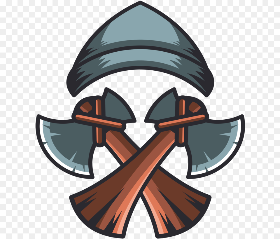 Beanie Hat And Ax Woodman Vector Art Weapons, Weapon, Device Free Transparent Png