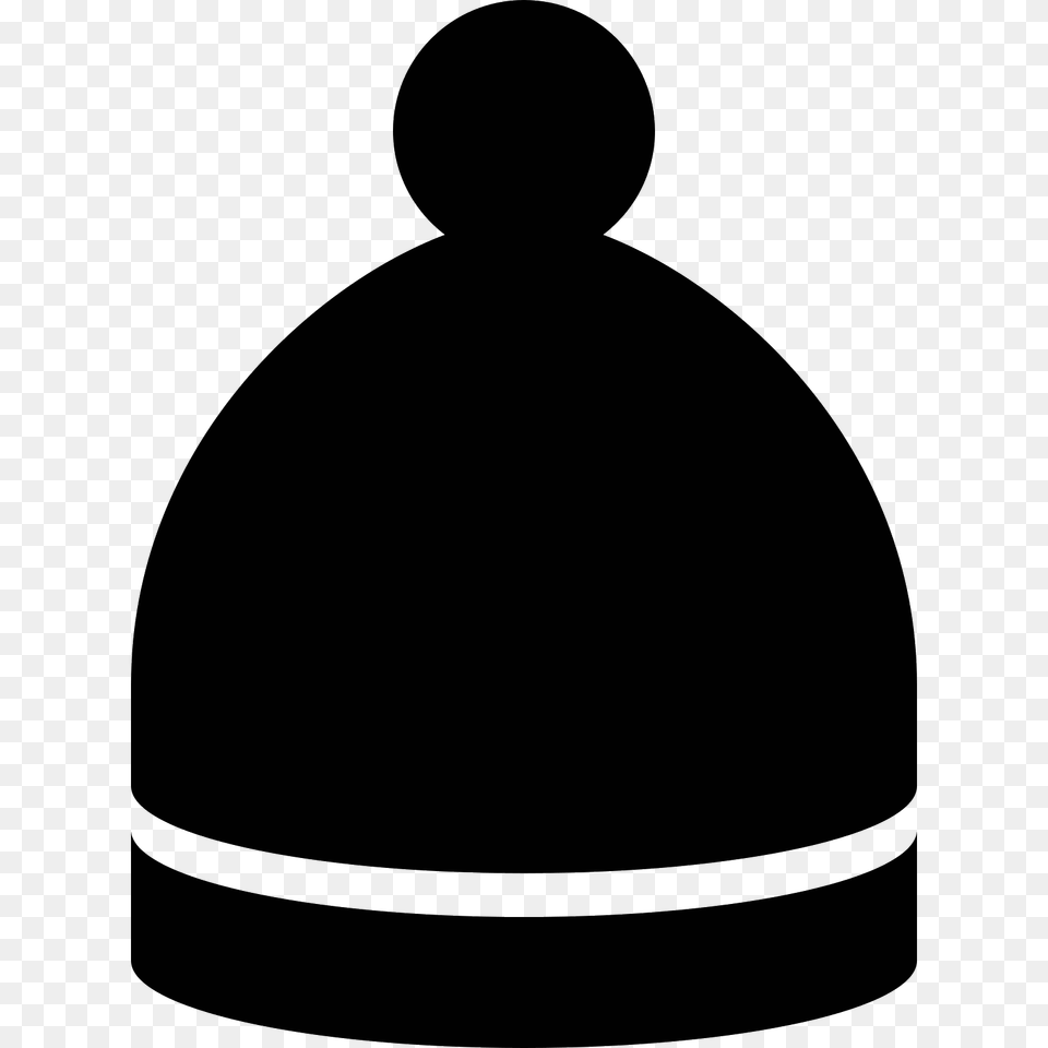 Beanie Icon, Gray Free Transparent Png