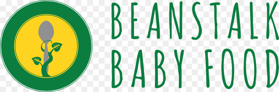 Beanstalk Baby Food Logo Baby Food, Bud, Cutlery, Flower, Plant Free Png Download