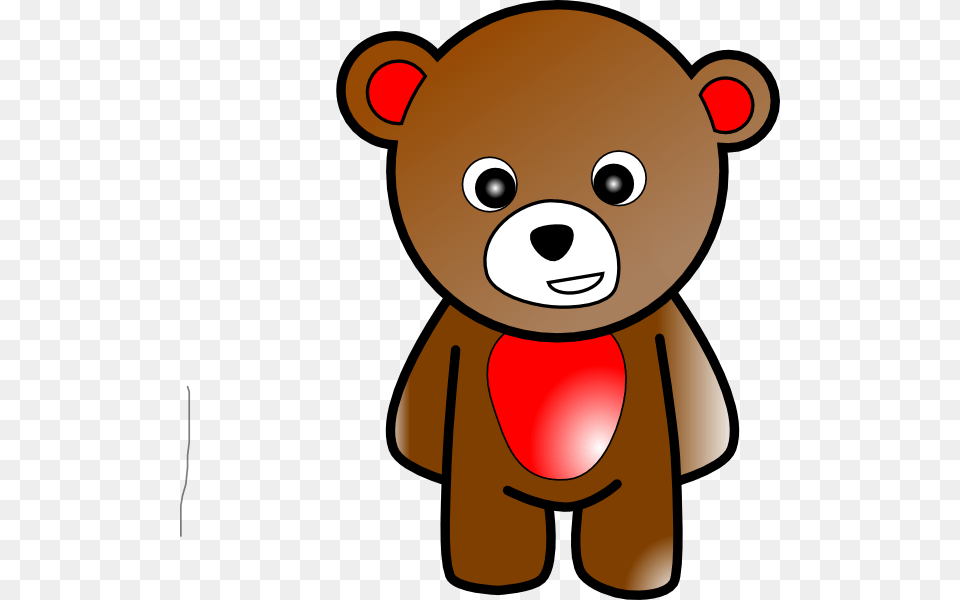 Bear 2 Clip Art Cartoon Bear Standing Up, Animal, Mammal, Wildlife, Toy Free Transparent Png