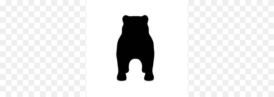 Bear Animal, Mammal, Silhouette, Wildlife Free Transparent Png