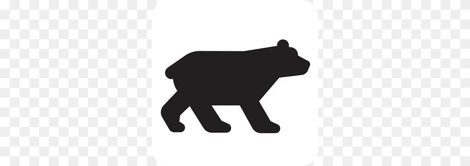 Bear Silhouette, Stencil, Animal, Kangaroo Png
