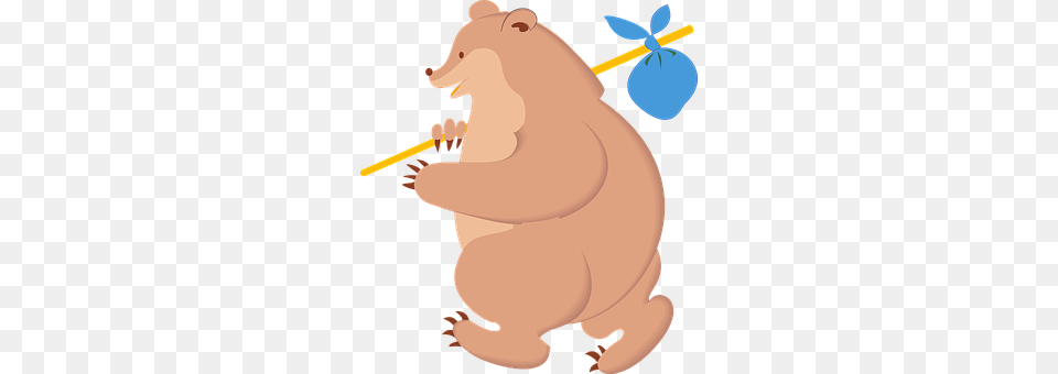 Bear Animal, Mammal, Wildlife, Person Png Image