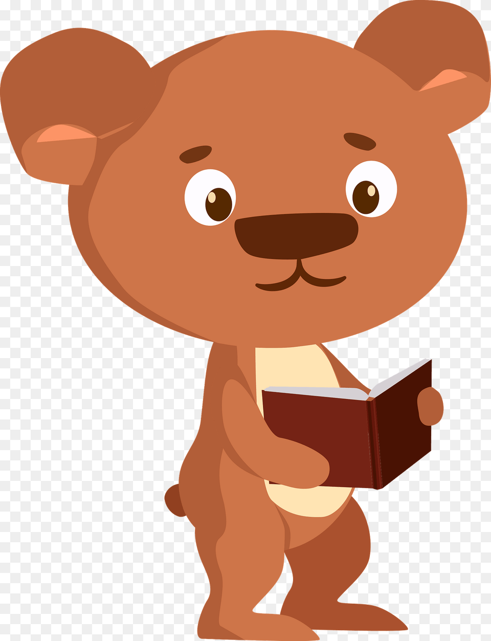 Bear, Person, Reading, Baby Png
