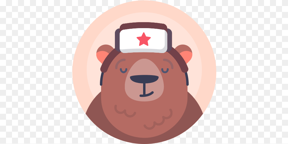 Bear Animal Avatar Russian Icon Russian Avatar, Cushion, Home Decor, Face, Head Free Png