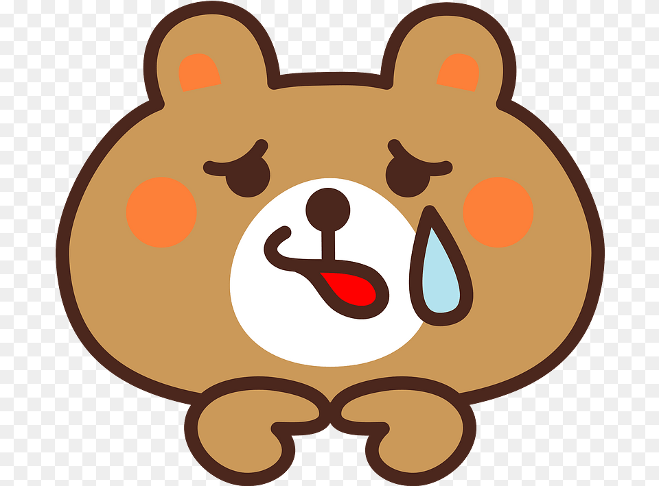 Bear Animal Crying Clipart Download Transparent, Plush, Toy, Baby, Face Png Image