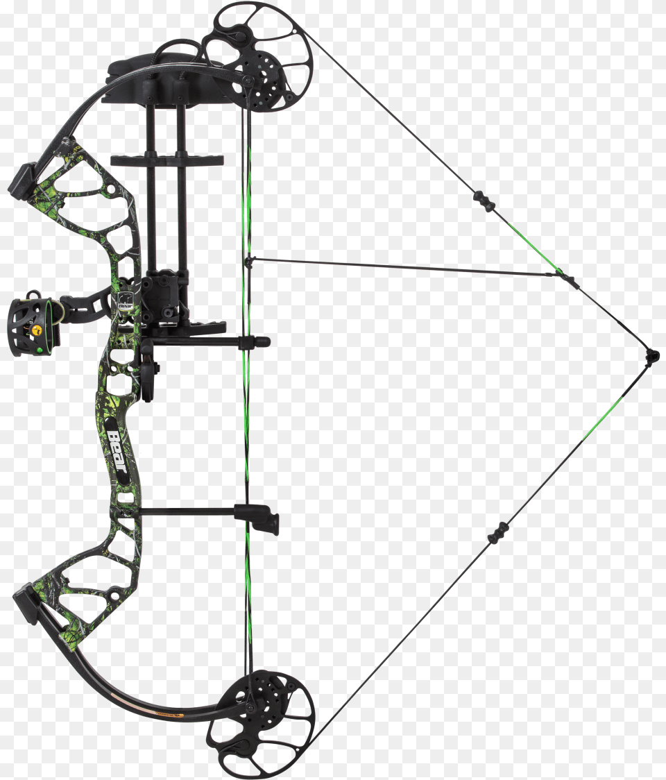 Bear Archery Royale Compound Bow Toxic Grean, Weapon Png