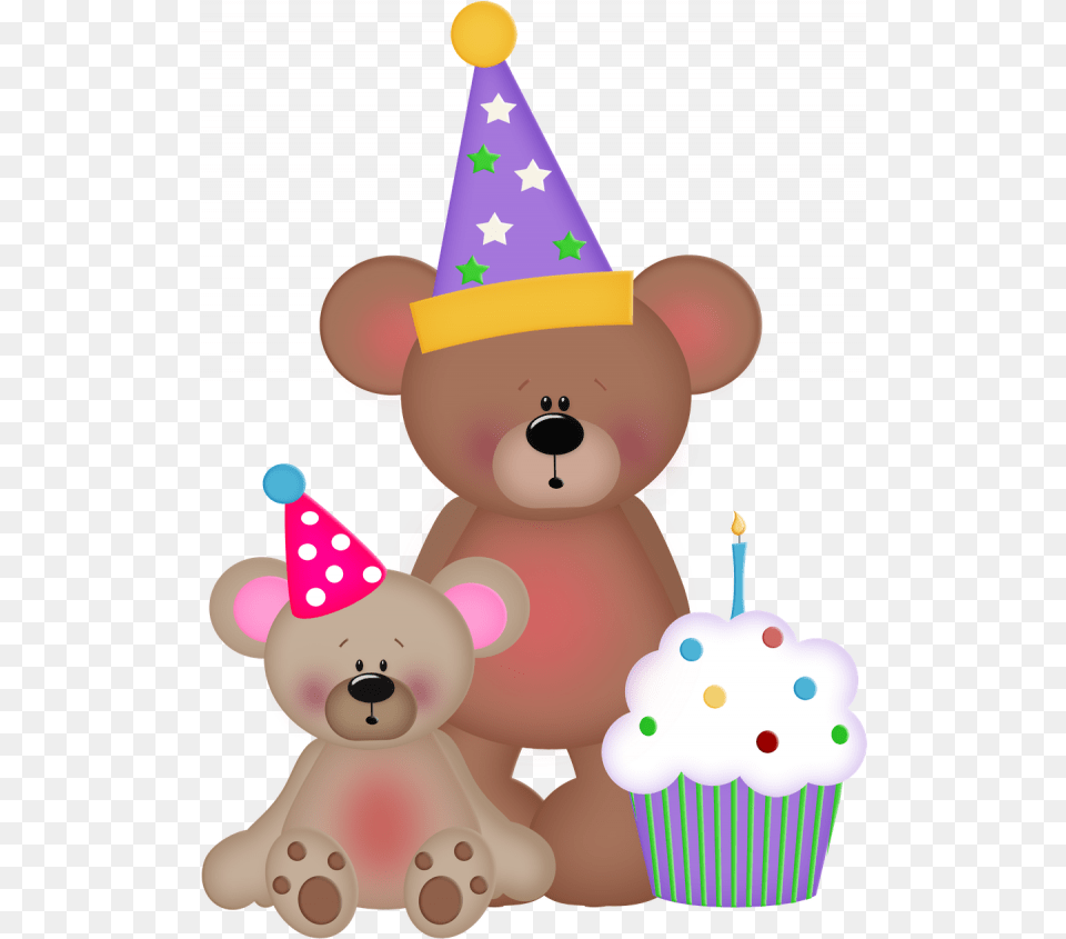Bear Birthday Clipart Images Clipart Teddy Bear Birthday, Clothing, Hat, Person, People Png Image
