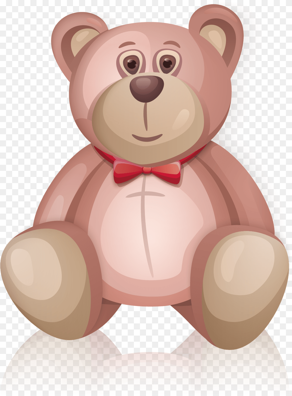 Bear Birthday Illustration Vector Cute Little Bear Transparent Pink Aesthetic Bear, Teddy Bear, Toy, Nature, Outdoors Free Png
