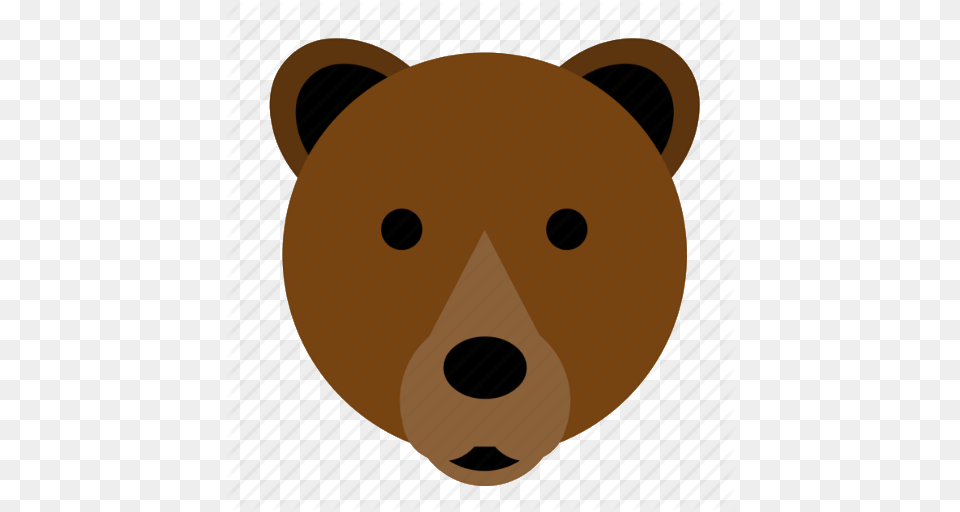 Bear Brown Brown Bear Cute Face Happy Head Icon, Snout, Ball, Basketball, Basketball (ball) Png