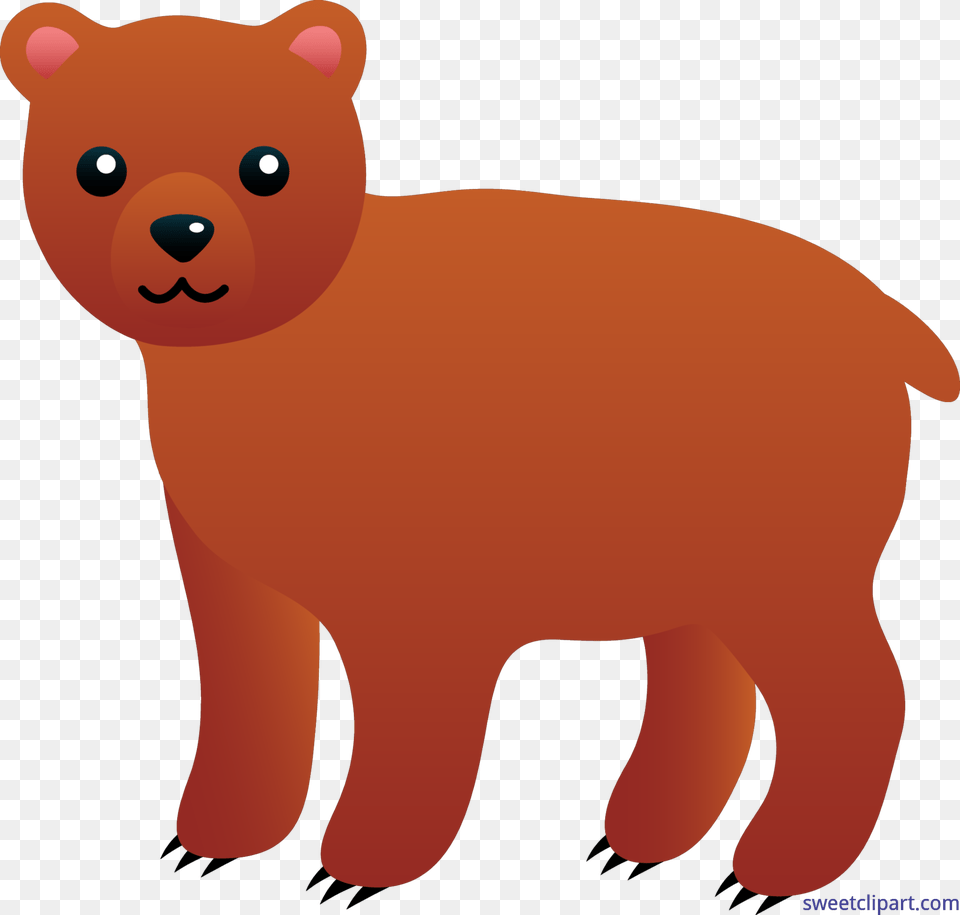 Bear Brown Clip Art, Animal, Mammal, Wildlife Free Transparent Png