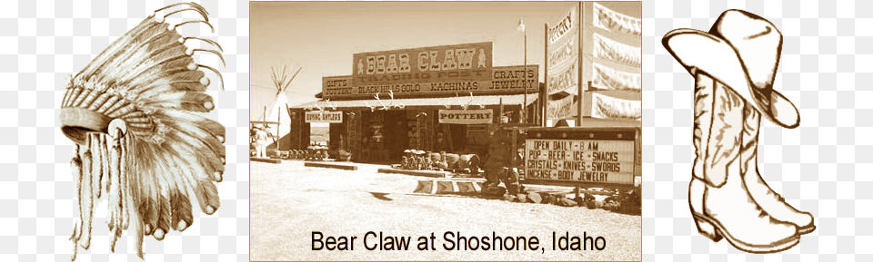 Bear Claw Shoshone Idaho Idaho, Person, Animal, Bird, Clothing Png