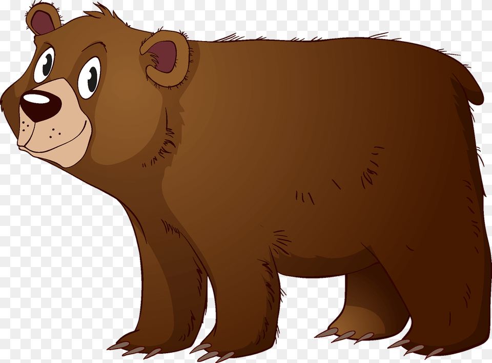 Bear Clipart, Animal, Mammal, Fish, Sea Life Free Png