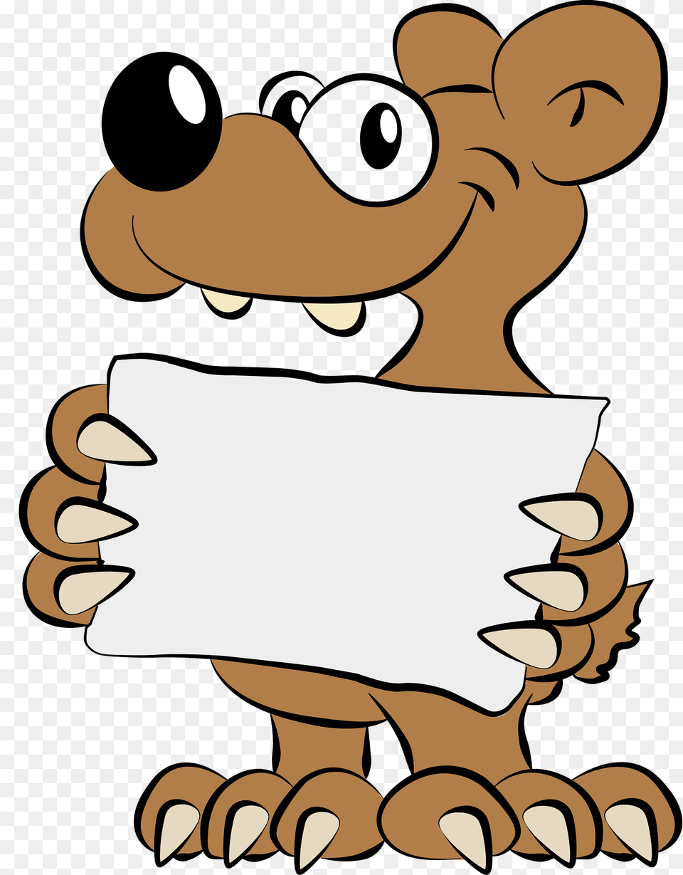 Bear Clipart, Cartoon, Baby, Person Free Png