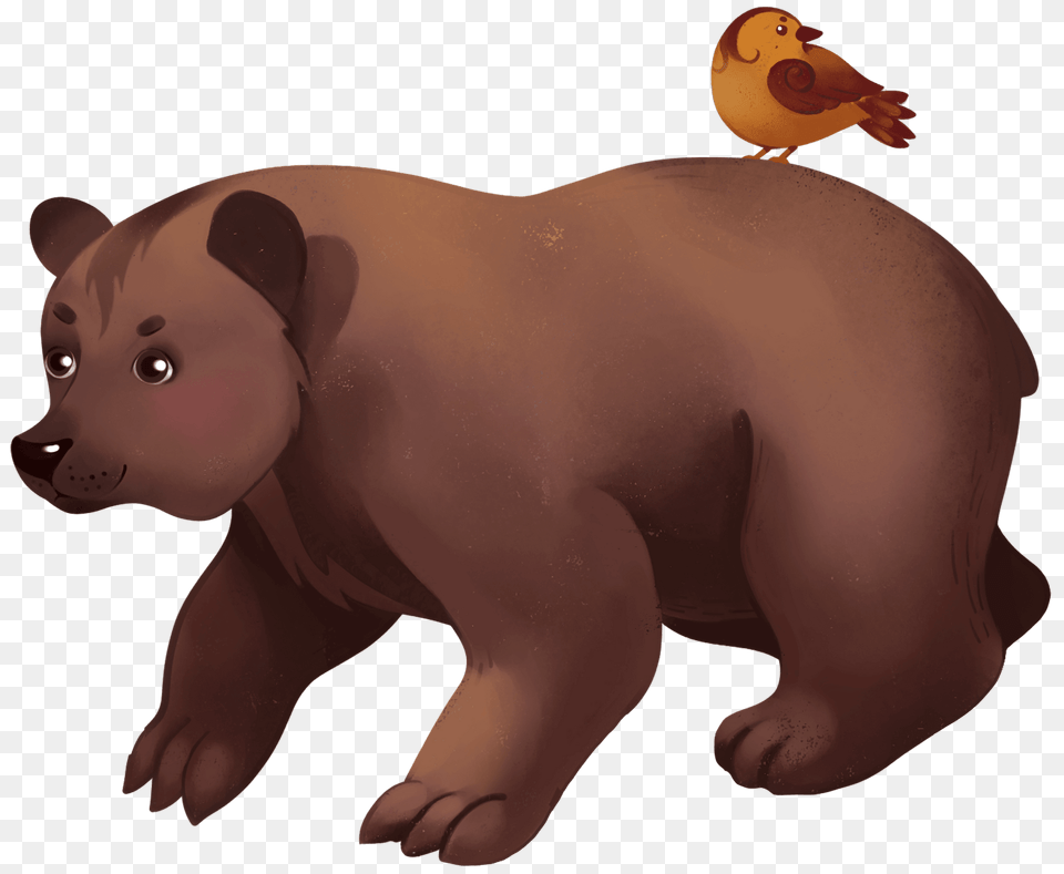 Bear Clipart, Animal, Mammal, Pig, Bird Free Png Download