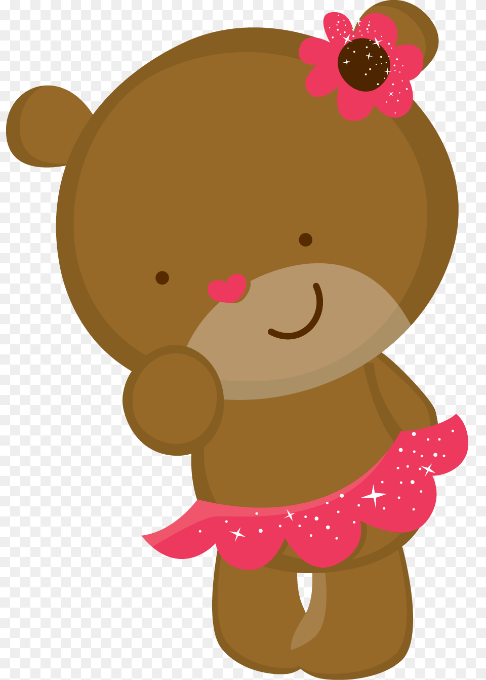 Bear Clipart Baby Drawing Belles Images Urso Bear Minus De Ositos, Food, Sweets, Person Png Image