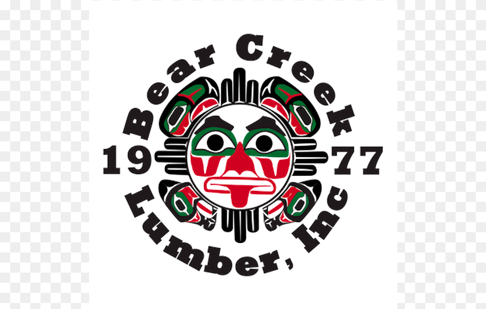 Bear Creek Lumber Illustration, Logo, Face, Head, Person Free Transparent Png