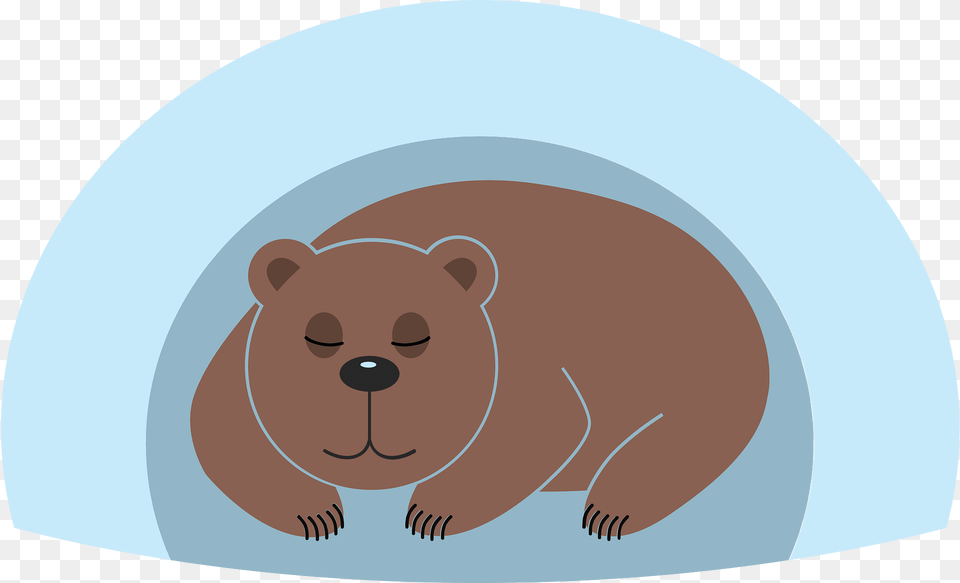 Bear Den Clipart, Animal, Mammal, Wildlife, Cartoon Free Png Download