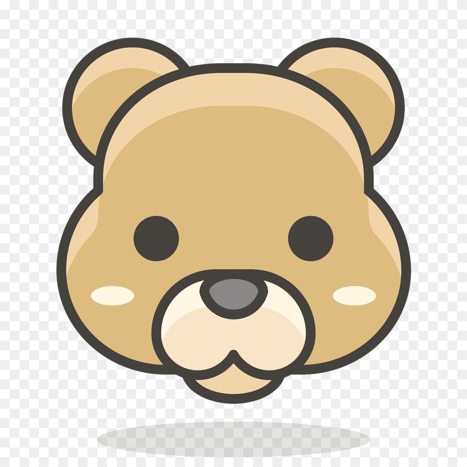 Bear Emoji Clipart, Snout, Animal, Mammal Free Png