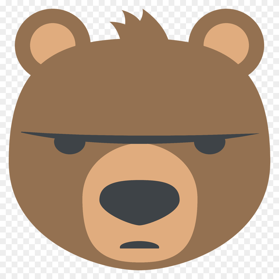 Bear Emoji Clipart, Head, Person Free Transparent Png