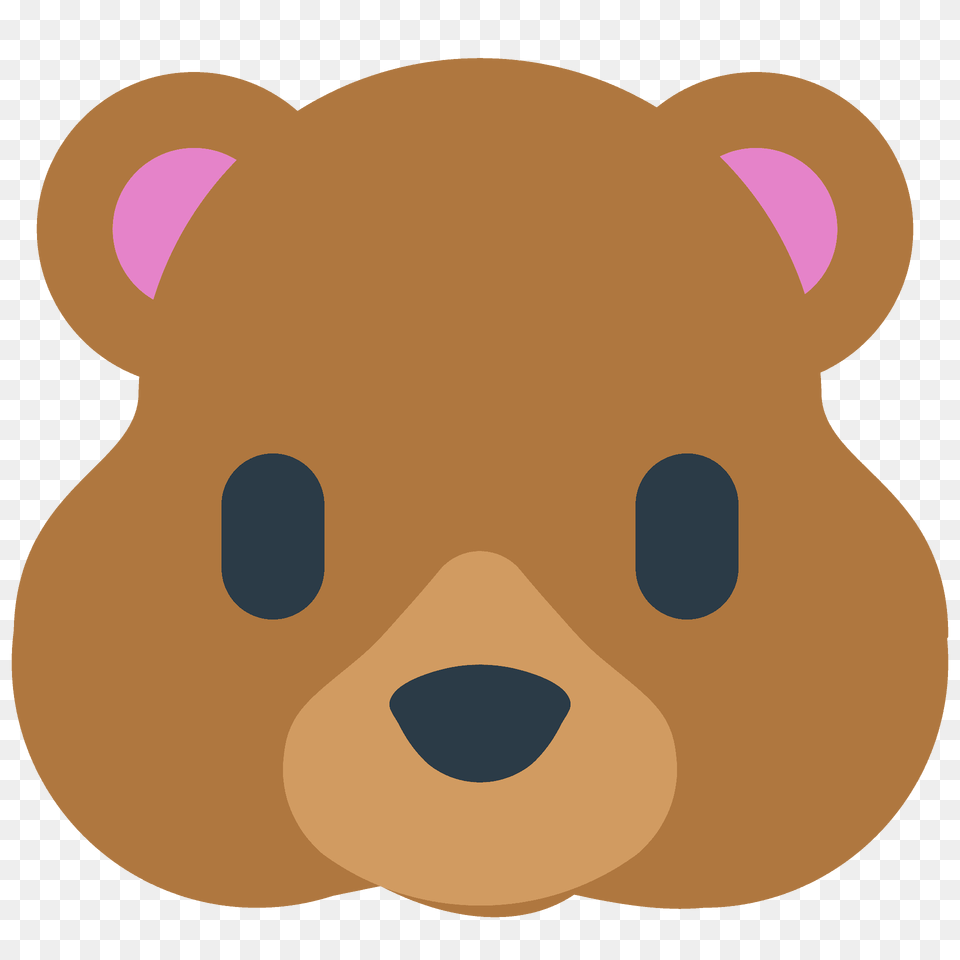 Bear Emoji Clipart, Plush, Toy, Snout, Animal Png Image