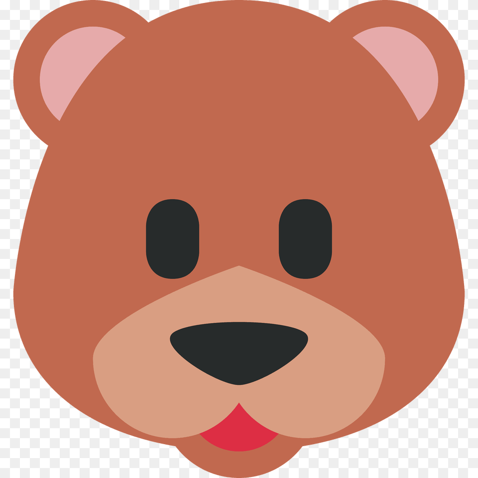 Bear Emoji Clipart, Snout Free Png