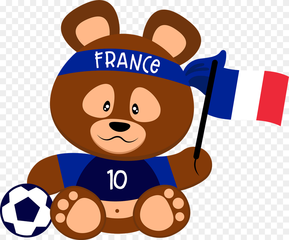 Bear Football Fan Clipart, Ball, Soccer, Soccer Ball, Sport Free Transparent Png