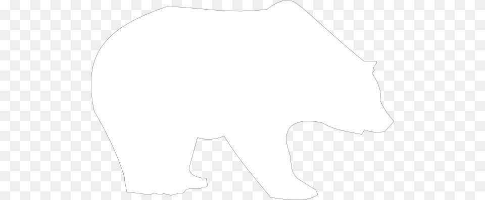 Bear For Laser Cutout Clip Art, Animal, Wildlife, Mammal Free Transparent Png