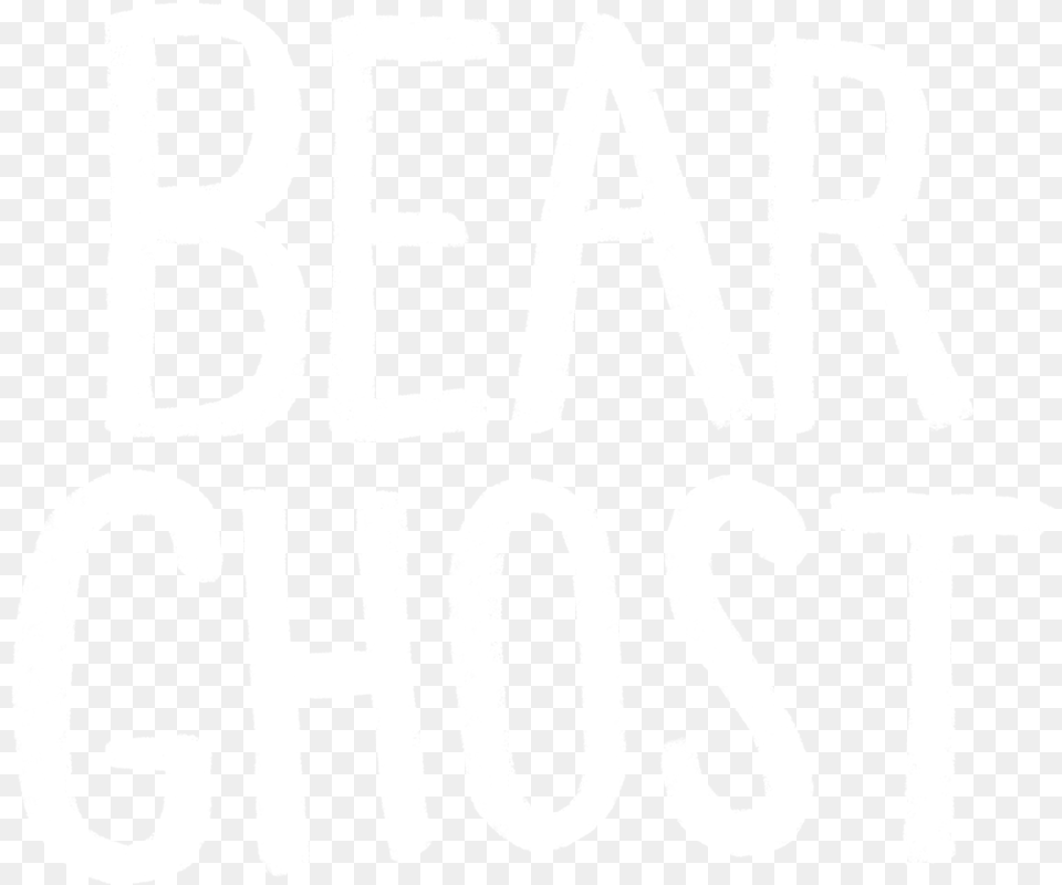 Bear Ghost Logo, Text, Smoke Pipe Png Image