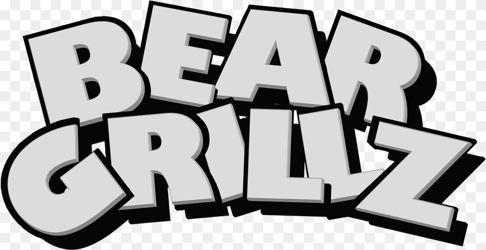 Bear Grillz Logo Bear Grillz, Text, Art, Bulldozer, Machine Free Png Download