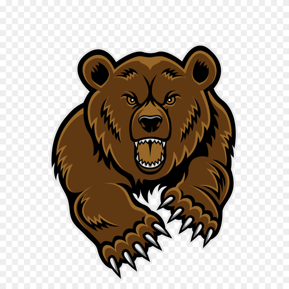 Bear Head Cliparts, Animal, Lion, Mammal, Wildlife Png Image