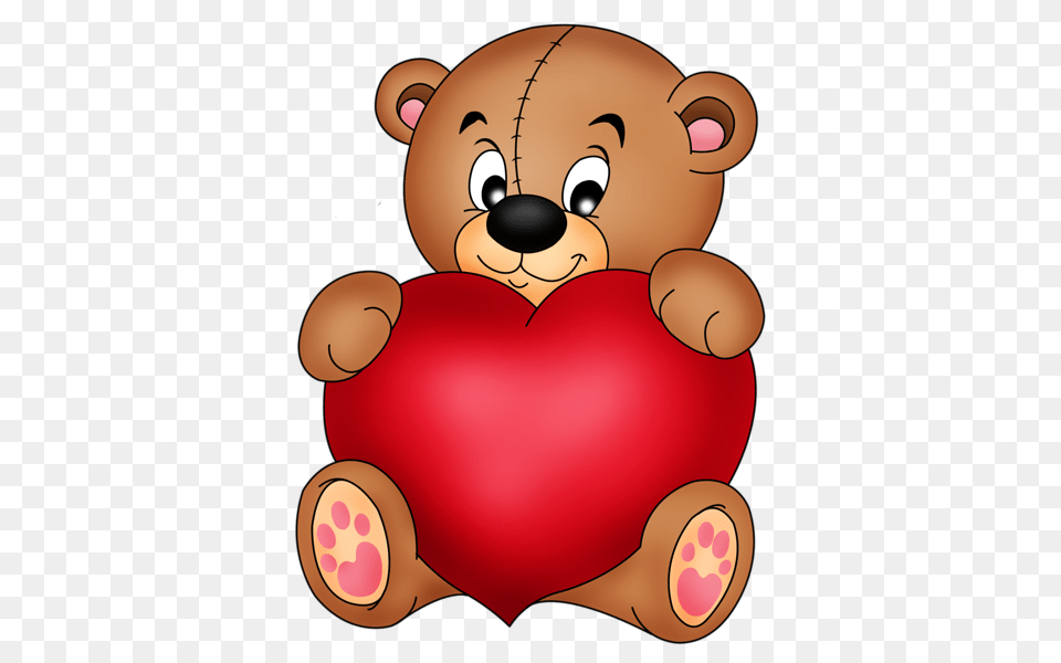 Bear Heart Clipart Explore Pictures, Teddy Bear, Toy Free Png Download