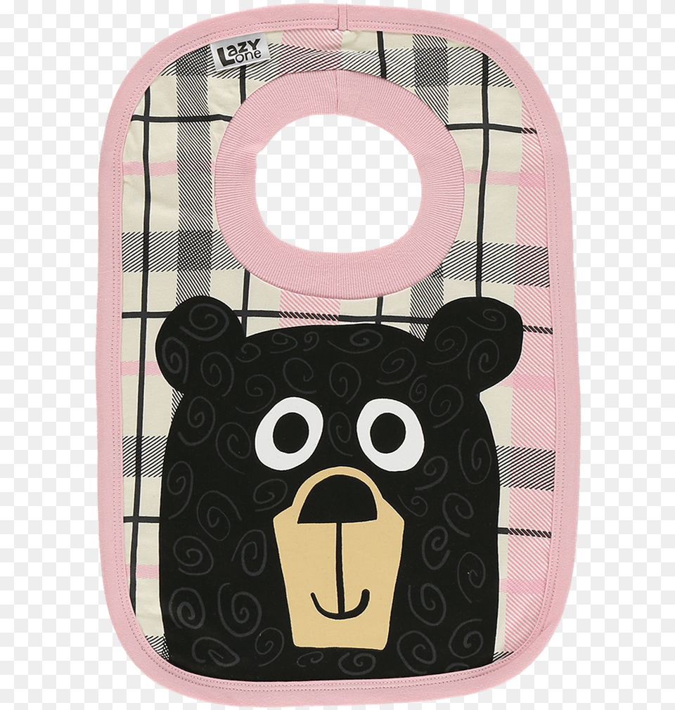 Bear Hug Pink Cartoon, Bib, Person, Accessories, Bag Free Png