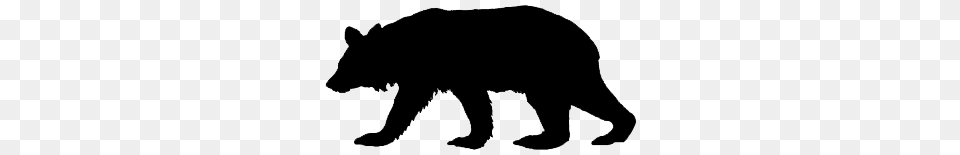 Bear Hunting, Animal, Mammal, Wildlife, Silhouette Png Image