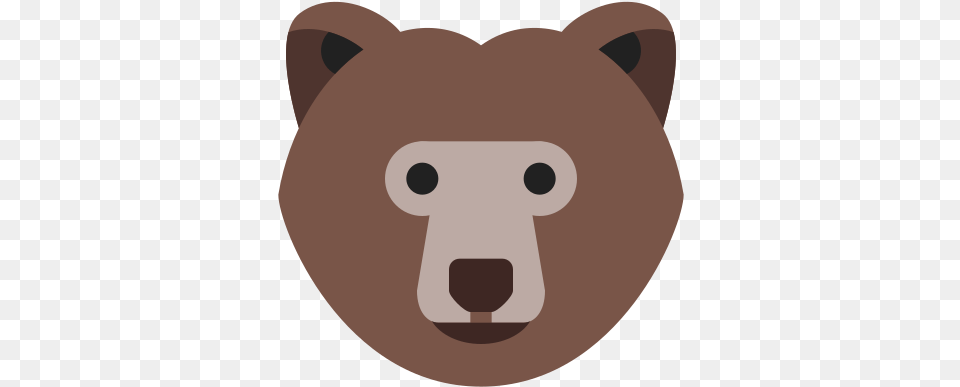 Bear Icon Animal Figure, Snout Free Png