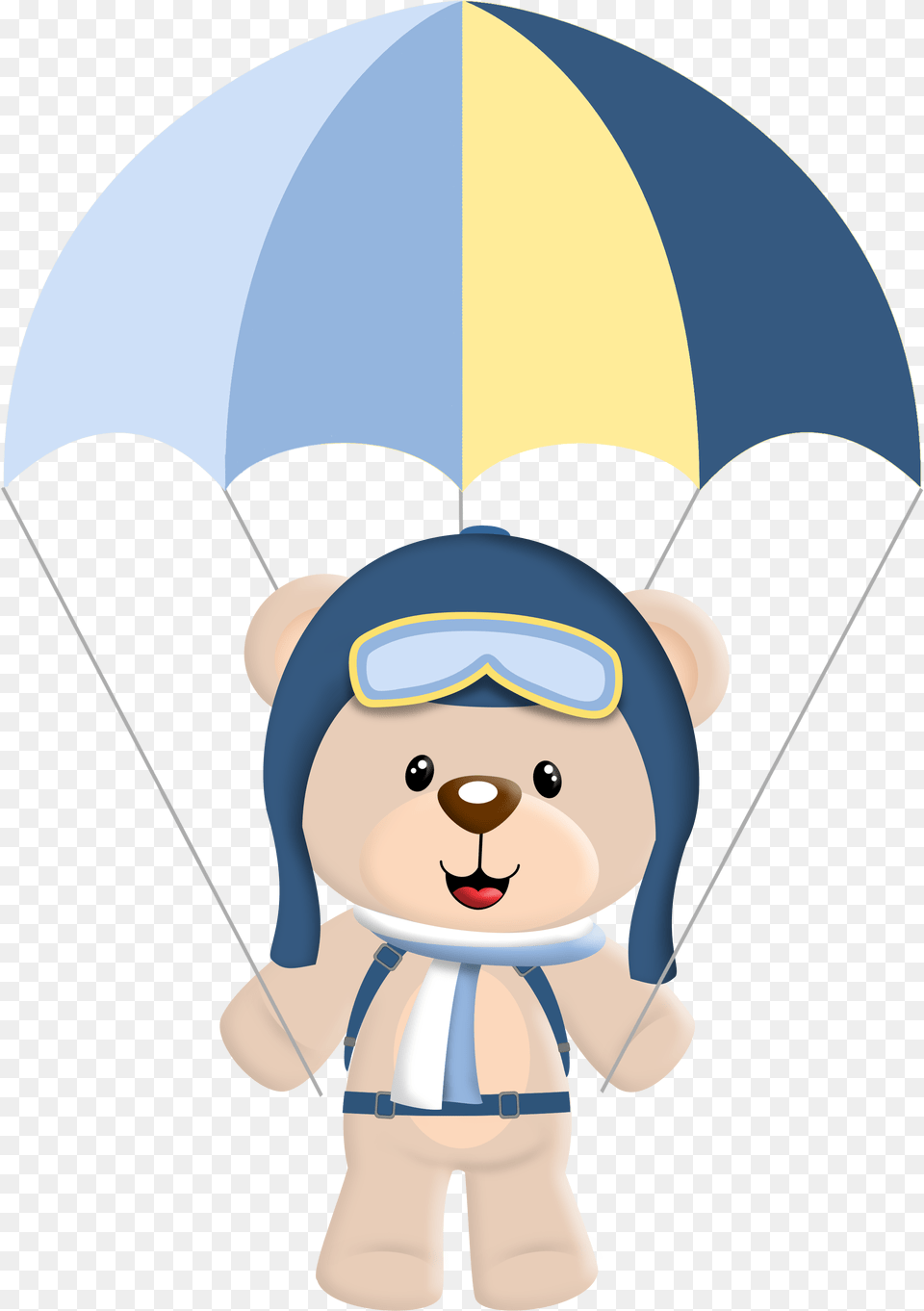 Bear In Hot Air Balloon, Canopy, Umbrella, Nature, Outdoors Free Transparent Png