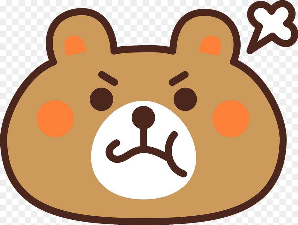 Bear Is Angry Clipart, Food, Sweets Free Transparent Png