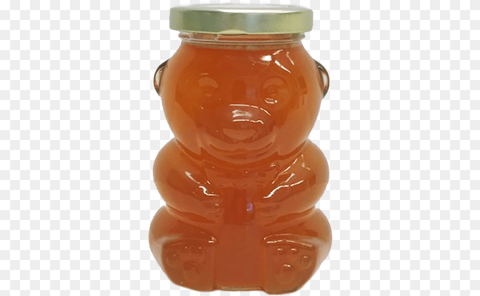 Bear Jar Candied Fruit, Food, Honey, Ketchup Png