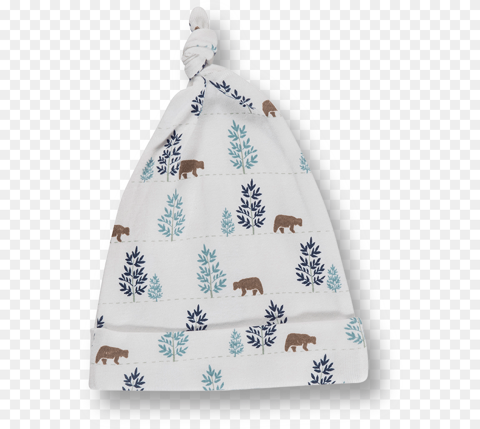 Bear Knotted Hat Beanie, Animal, Mammal, Wildlife, Clothing Free Png Download