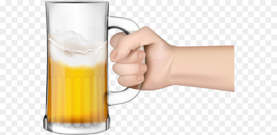 Bear Mug In Hand, Alcohol, Beer, Beverage, Cup Free Png