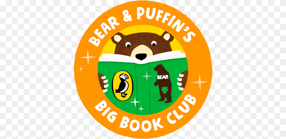 Bear Nibbles To Launch The Big Book Club Waroeng Aceh Kemang, Logo, Animal, Mammal, Wildlife Free Png