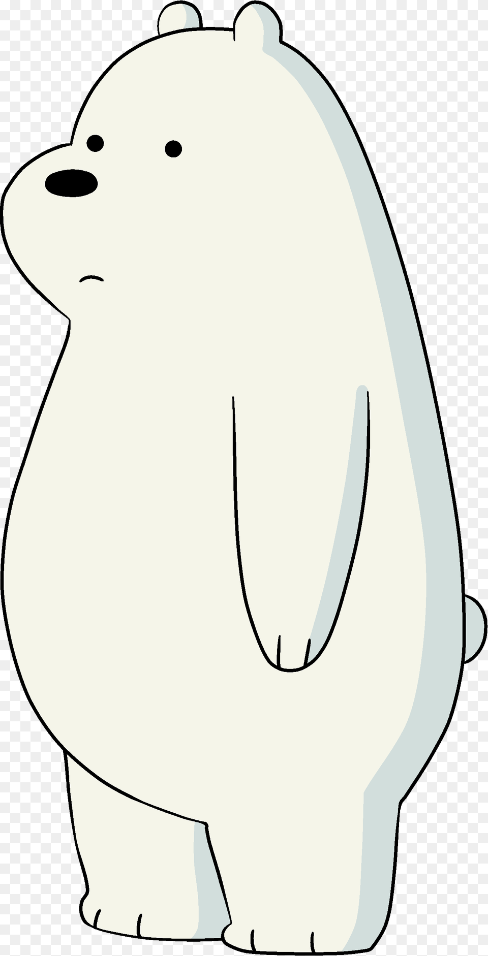 Bear Nose Ice Bear We Bare Bears Blank, Art Free Png