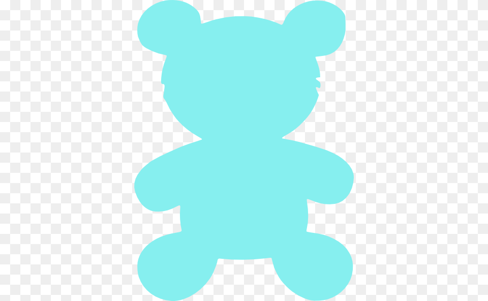Bear Outline Blue Clip Art, Plush, Toy, Animal, Fish Png
