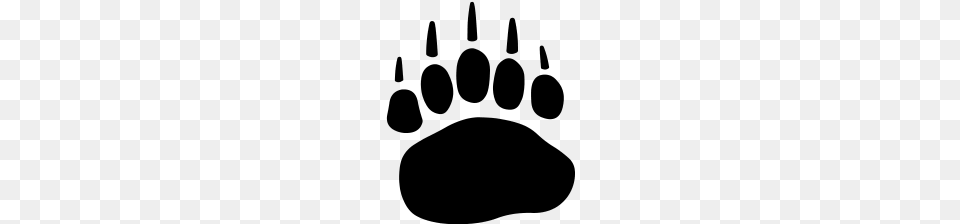 Bear Paw, Gray Free Png Download