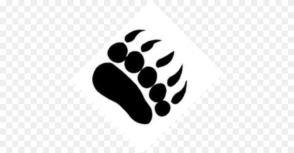 Bear Paw Bushcraft Amp Survival Logo, Footprint, Person Free Transparent Png