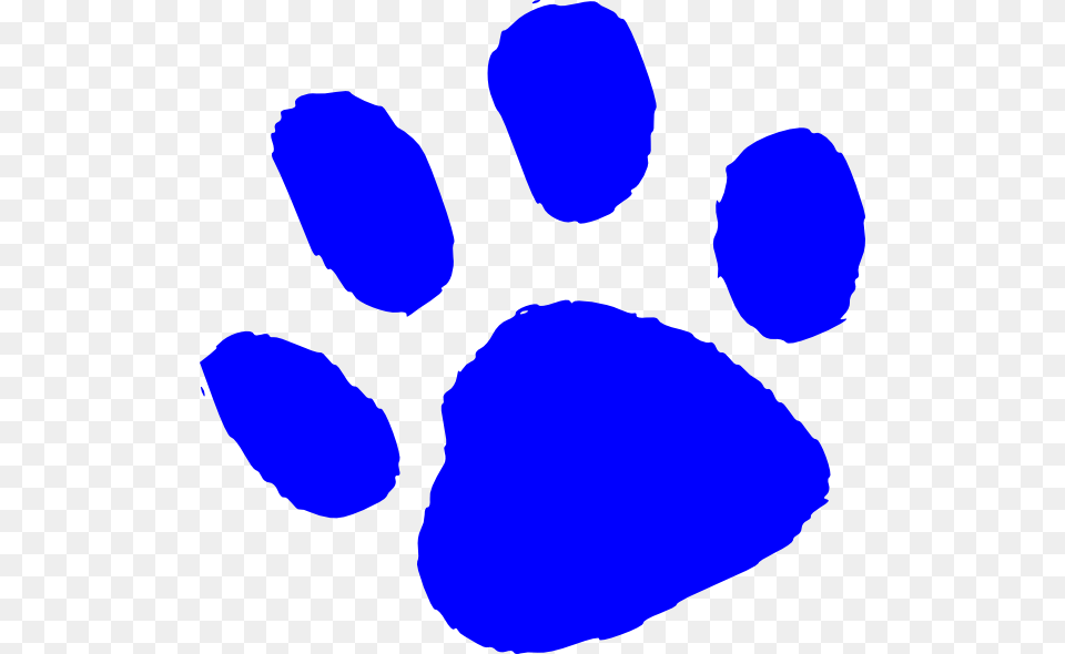 Bear Paw Clipart Cafepress Paw Print Template Tile Coaster, Footprint Free Png Download